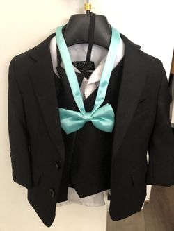 Boys black suit