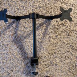 Dual Monitor Arm Setup