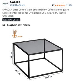 Glass Coffee Table