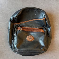 Vintage Leather Backpack