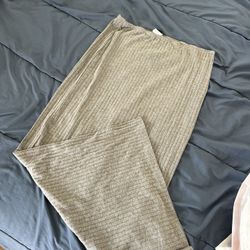 Long Grey Skirt