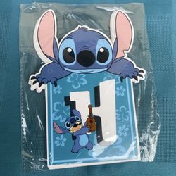 Stitch Blue Birthday Party Banner 