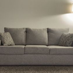Couch Set Gray 