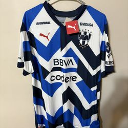 NWT Puma CF Monterrey Liga MX 3rd Replica Jersey