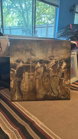 Japanese Geisha Canvas Wall Art Print