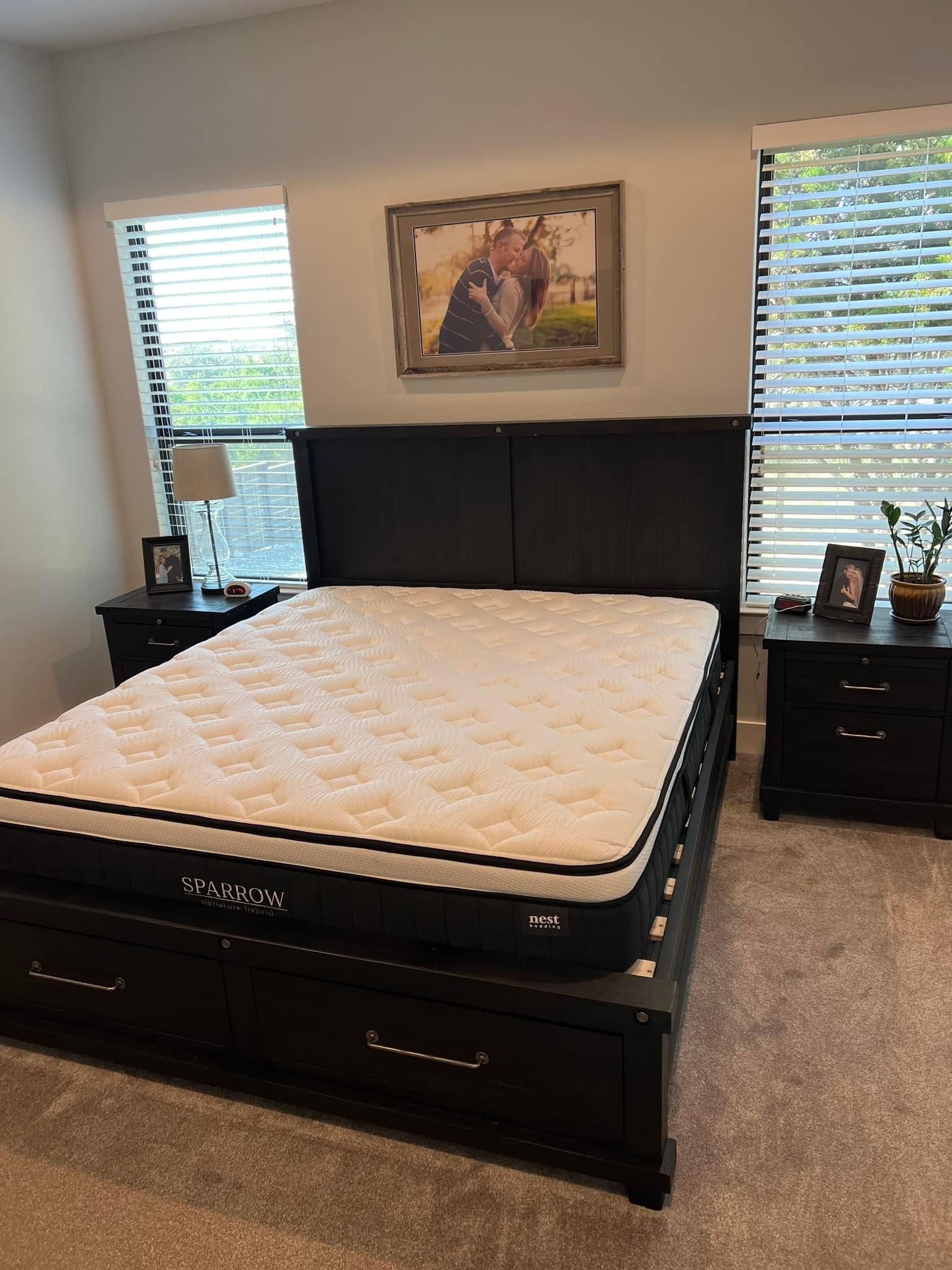 Nest Bedding Sparrow Hybrid King Mattress Bed