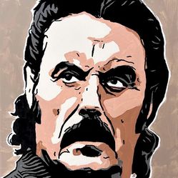 Deadwood Al Swearengen Print