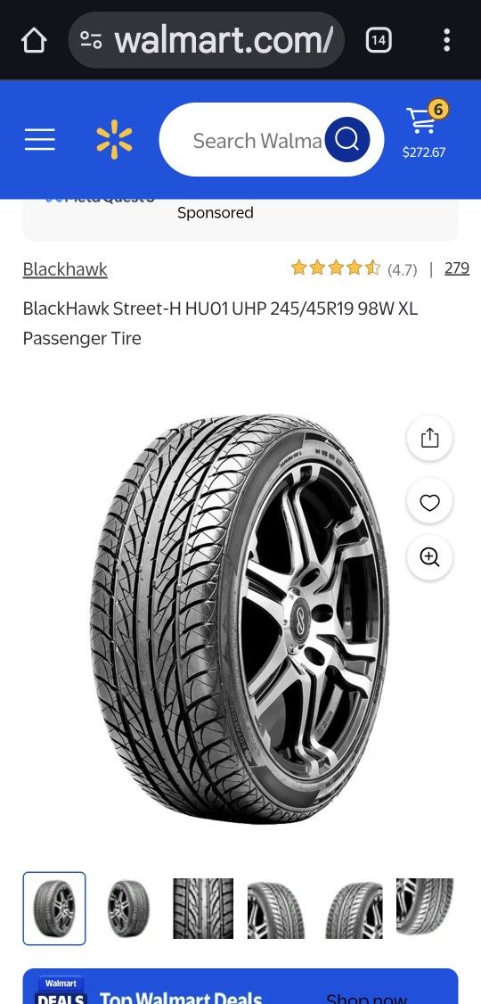 Summit Ultramax HP UHP All Season 245/45R19 98W Passenger Tires