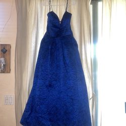 Jules & Cleo Blue Prom Dress