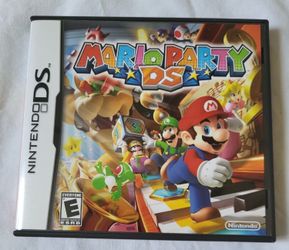 Mario Party DS - Nintendo DS - Complete CIB w/ Manual - Tested / Working