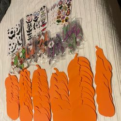 New. Lot Of Halloween Crafts