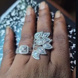 Silver Cocktail Ring