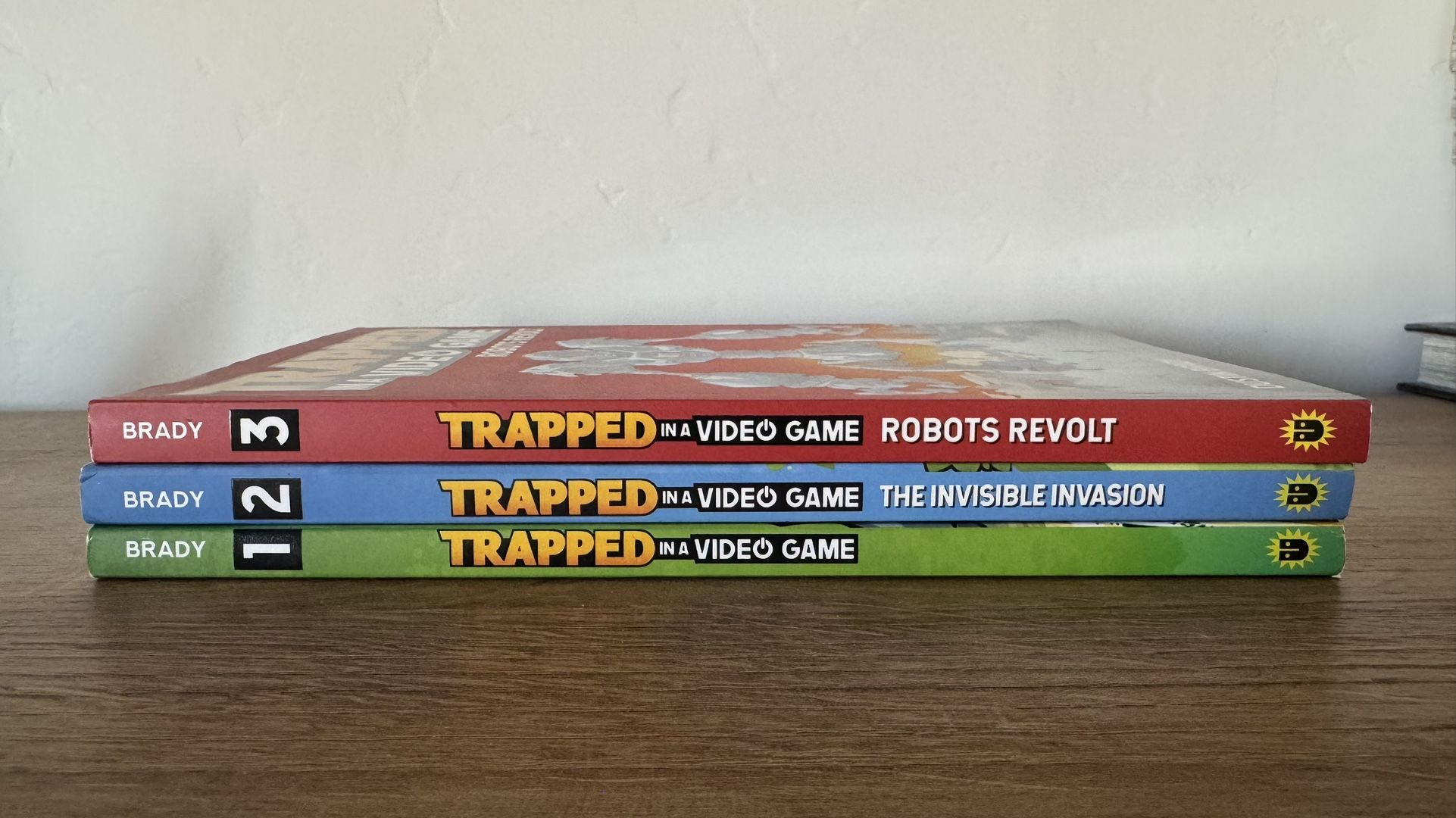 Trapped in a video game/Five Nights at Freddys/The Last kids on Earth Books