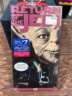 Star Wars Return of the Jedi VHS Sealed