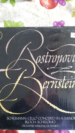 Rostropovich and Bernstein: Schumann Cello Concerto in a A Minor