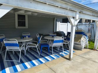 Patio tables, chairs and Pool lounge chairs, Commercial Grade
