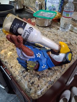 Parrot Salt Shaker Holder