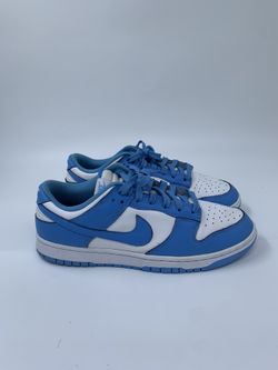 UNC NIKE DUNK LOWS SIZE 10.5
