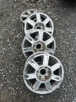Cadillac Escalade OEM 18” Wheels Rims Set of 4 – 6x139.7 Silverado Tahoe Yukon