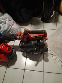 Gas leaf blower Toro
