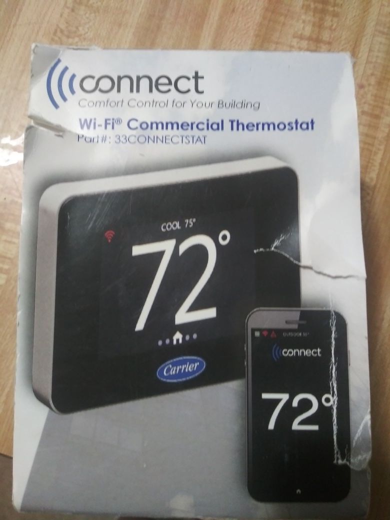 Carrier Connect Wi-Fi Commercial Thermostat 33CONNECTSTAT
