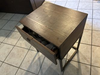 Side Table With Drawer