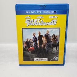 Fast and Furious 6 Blu-ray Dvd 