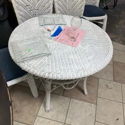 Outside Table With 4 Chairs