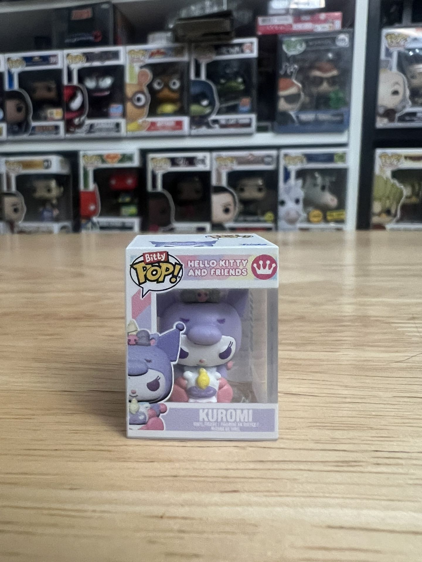 HYPER RARE CHASE BITTY Kuromi Unicorn #62 Hello Kitty Friends Funko Pop Sanrio