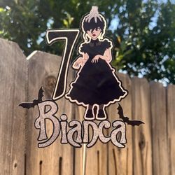 Wednesday Cake Topper