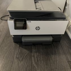HP Printer With New Black Ink 