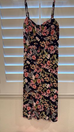 Medium Floral midi summer dress
