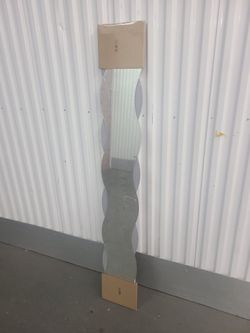 Pair of Ikea Wavy Mirrors
