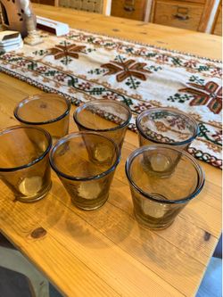 Hearth & Hand Target glass tumblers (6 total )