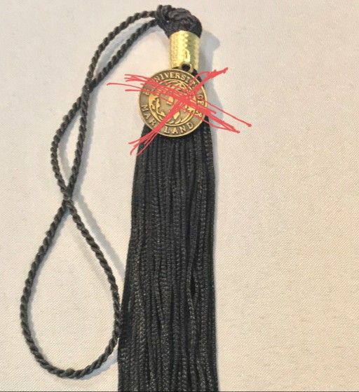 UMD Cap And Gown For Graudates