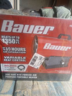 Bauer Propane Portable Heater