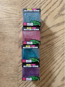 Glow in the dark glitter NeeDoh