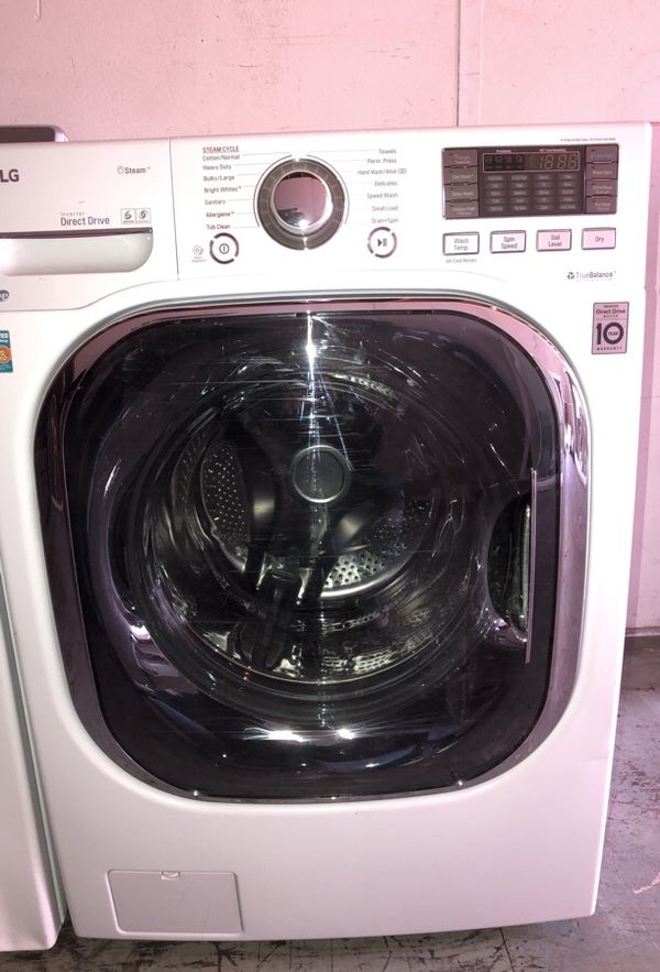 LG washer & dryer inverter direct drive with steam for Sale in Bothell