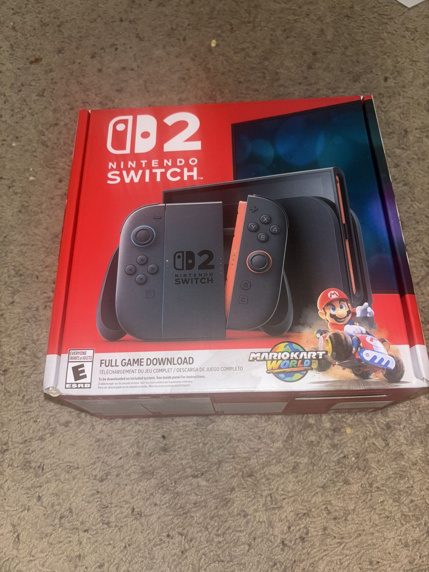 New Nintendo Switch 2 With MarioKart