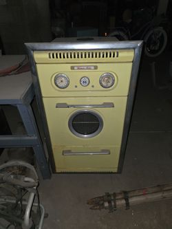 Vintage Western Holley port hole oven mid century
