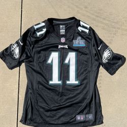 Excellent Condition Super Bowl Phildelphia Eagles  Carson Wentz Jersey