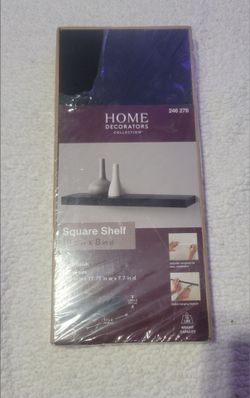 Home Decorators Collection Floating Square Shelf
