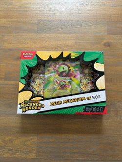 Pokémon Ascended Heroes Mega Meganium ex Box Sealed