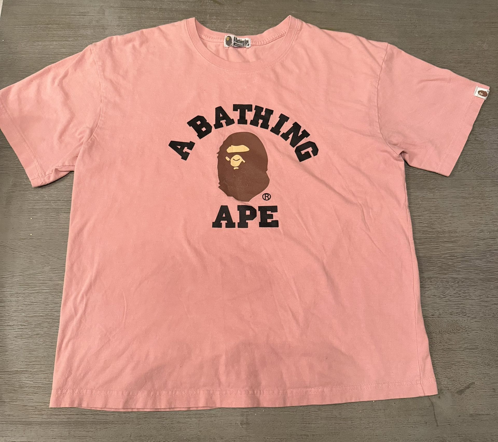 Pink A Bathing Ape Shirt (M)