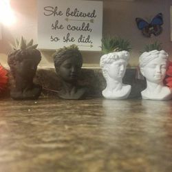  Greek 5inch Mini Face Flower Pot $15 Each Address Down Below In The Description 👇