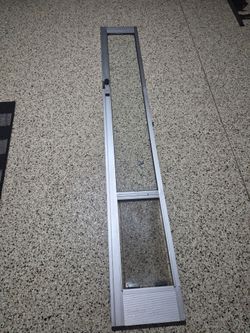 Sliding Glass Door Insert with Pet Door