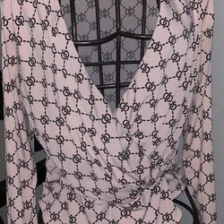 Pink Long Sleeve Bodysuit