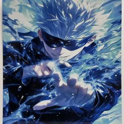 Anime Metal Print 8x10. 