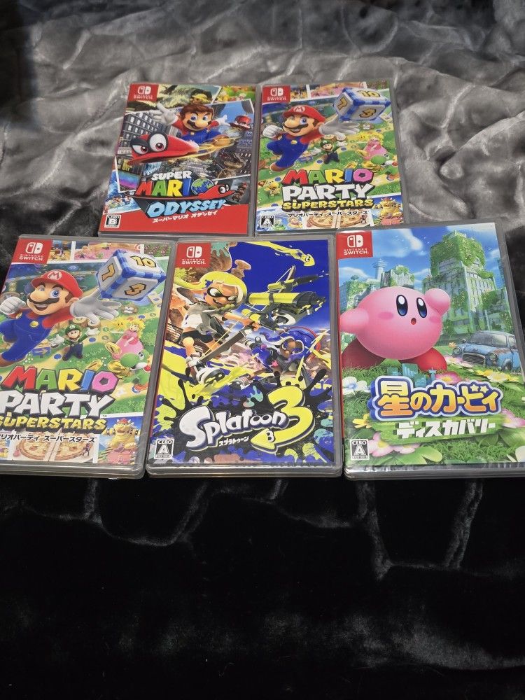 Nintendo Switch Games Japanese 