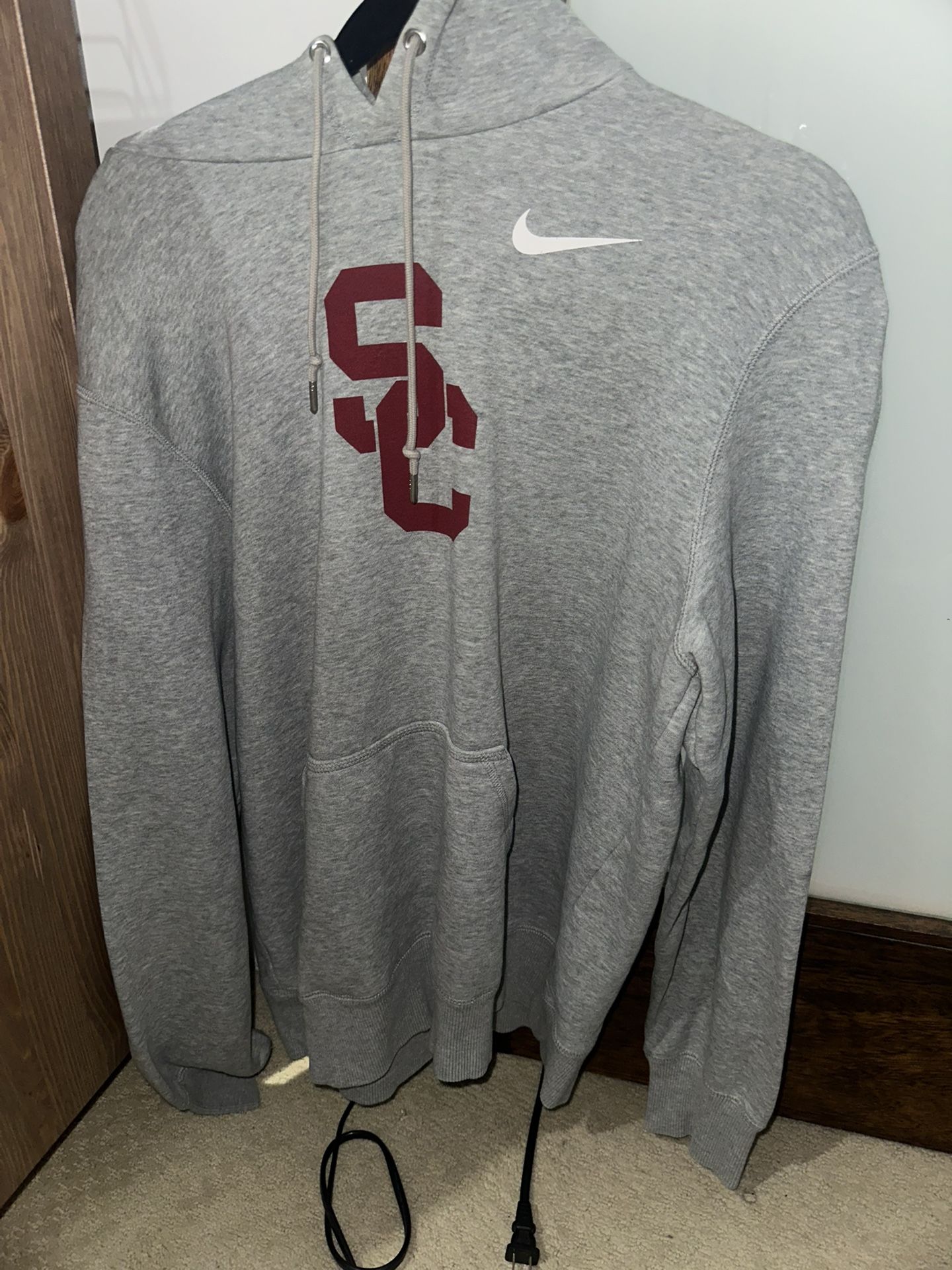 Nike Grey Hoodie — Size Large — $20